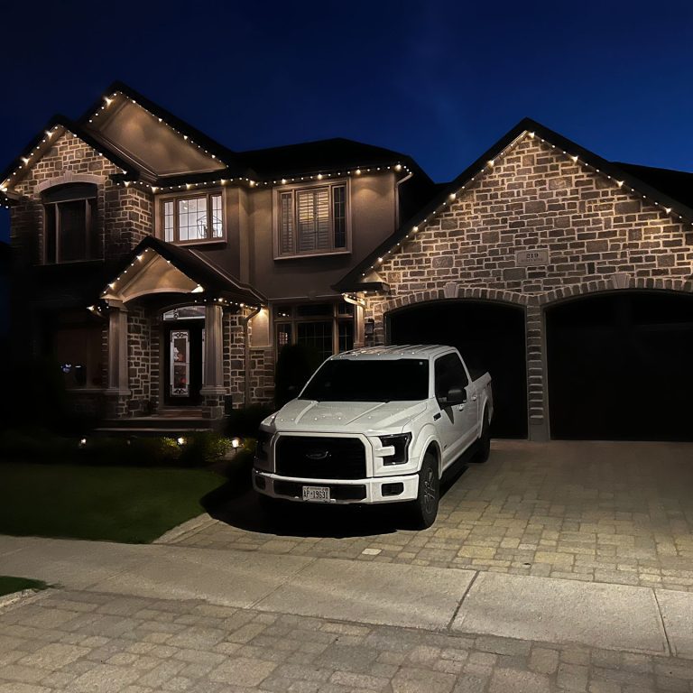 Permanent Holiday lights, Christmas lights , pot lights , Gemstone lights , LED lights , Kingston Ontario, Lighting Kingston Ontario